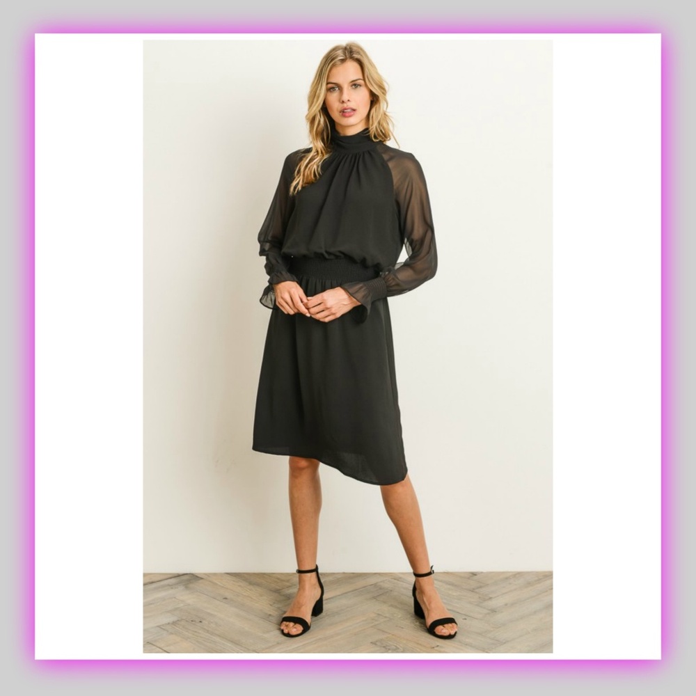 THE ELEGANT BLACK DRESS
